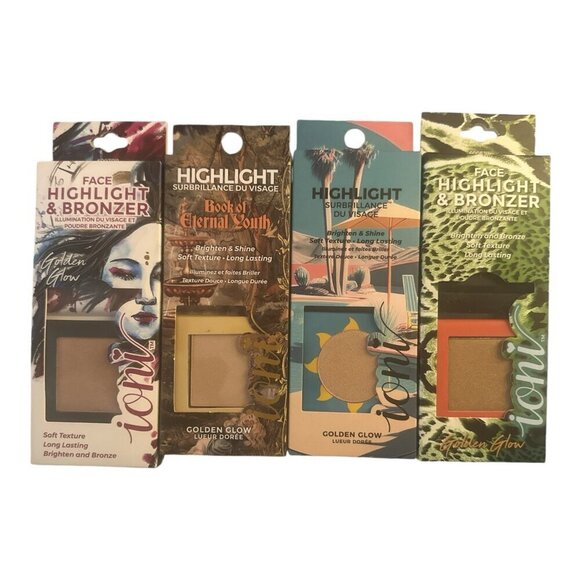 IONI Other - Ioni Golden Glow Face Highlights + Bronzer Bundle New In Box
